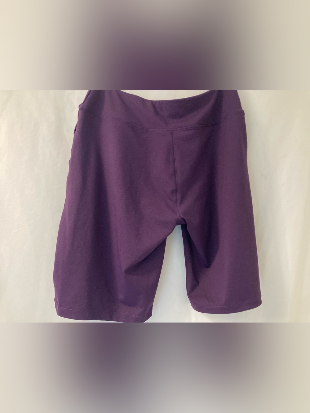 BALEAF Women’s Purple High Waisted Biker Shorts Large